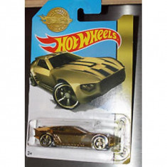 Masinuta Mattel HW Bullet Proof Golden Promo Car DPN12 foto