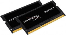 Memorii Laptop Kingston HyperX Impact Black SO-DIMM DDR3L, 2x8GB, 1866MHz, 1.35V, (CL11) foto