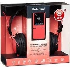 Intenso MP4 player 8GB Video Scooter LCD 1,8&amp;#039;&amp;#039; Pink + Headphones foto