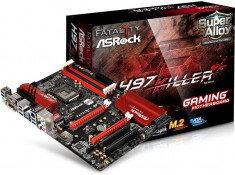 ASRock H97 KILLER, H97, DualDDR3-1600, SATA3, RAID, HDMI, DVI, D-Sub, ATX foto