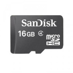 Card Sandisk MicroSDHC 16GB foto
