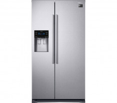 Samsung Frigider Side by Side Samsung RS53K4400SA, No Frost, 535 l, A+, Display, Dozator, Ice Maker, Grafit metalizat foto