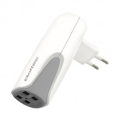 Qoltec 4 port USB Charger 42W | 5V | 4xUSB | 2.1A foto