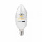 Bec LED CANYON BE14CL6W230VW LED lamp, B38 shape, clear, E14, 6W, 220-240V, 150?, 470 lm, 2700K, Ra&gt;80, 50000 h