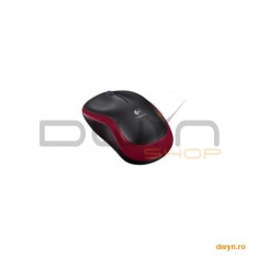 MOUSE Logitech &amp;#039;M185&amp;#039; Wireless Mouse, Red &amp;#039;910-002240&amp;#039; foto