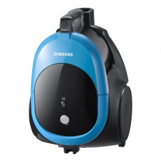 Samsung Aspirator fara sac VCC44E0S3B, 1.3 l, Tub telescopic, 1500 W, Filtru HEPA, Albastru/Negru foto