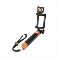 Selfie stick ASUS 90AC01Z0 Black, conectare Bluetooth foto