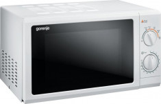 gorenje Cuptor cu microunde Gorenje MO20MW_N, volum: 20 l, putere: 700 W, 6 nivele de putere, timer, usa sticla, culoare: alb foto