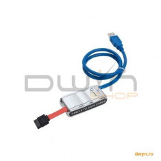 CABLU CONVERTOR USB3.0 LA SATA &amp;#039;AUS01&amp;#039; foto