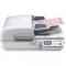 Epson WorkForce DS-7500N, Scanner flatbed color,A4, 40 ppm mono si color, ADF 100 pagini, Duplex, Re