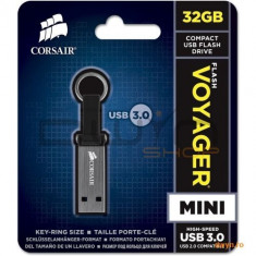 USB 3.0 32GB Voyager Mini3, Key-Ring Size foto