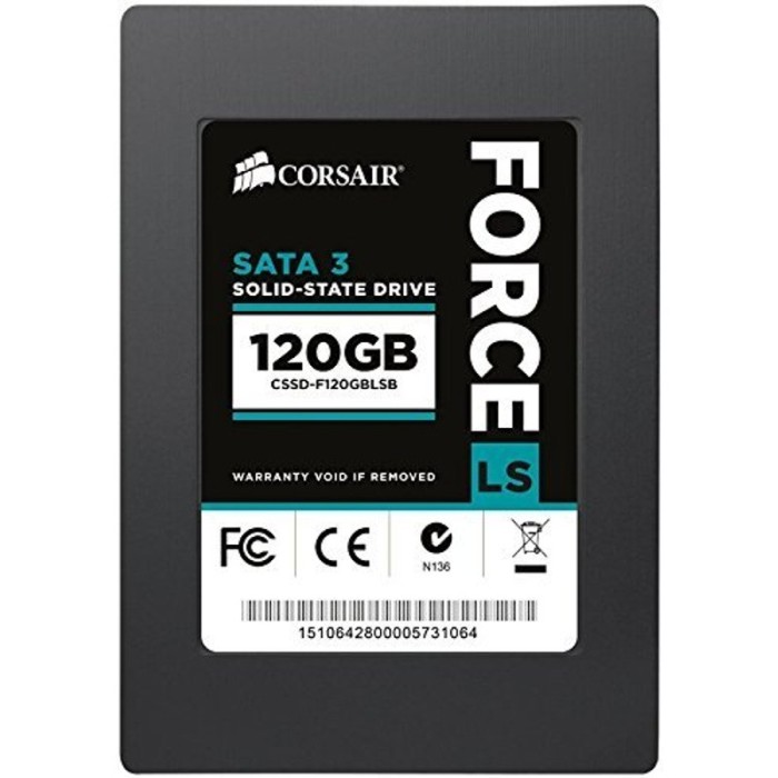 SSD Corsair Force LS Series 120GB SATA-III 2.5 inch 7mm foto mare SSD Corsair Force LS Series 120GB SATA-III 2.5 inch 7mm foto mare