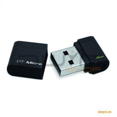 USB 8GB KINGSTON DATA TRAVELER Micro Black DTMCK/8GB&amp;#039; foto