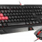 Gaming set (keyboard, mouse) A4Tech Bloody Q1500 US