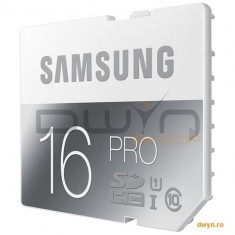 Samsung SAMSUNG MICRO SD 16GB PRO CLASS10, UHS-1, READ 90MB/S - WRITE 50MB/S W/O ADAPTER foto