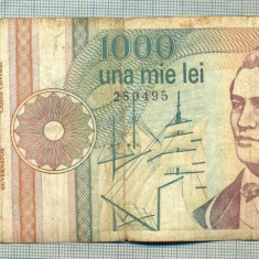 A1377 BANCNOTA-ROMANIA-1000 LEI-1991 -SERIA 0008 -EMINESCU -starea care se vede