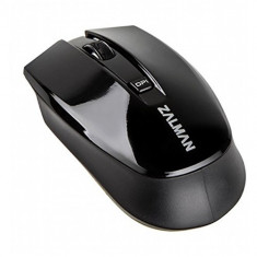 Zalman Mouse Zalman wireless, optic, ZM-M520W, 800 - 1600 dpi, 4 butoane, USB, senzor Avago A3000, viteza 4000FPS, negru foto