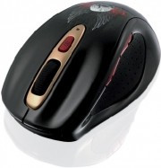 Mouse optic wireless I-BOX DEVIL, negru foto