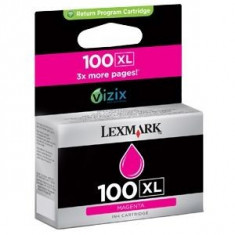 Tus imprimanta Lexmark No 100XL purpuriu| 600pgs | series S/ series Pro foto