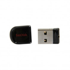 Memorie externa SanDisk Cruzer Fit 16GB USB 2.0 negru foto