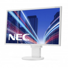 Monitor LED NEC E243WMI, 23.8&amp;quot;, 5ms, VGA, DVI, DisplayPort, Alb foto