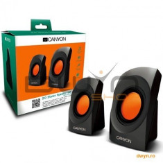 Boxe CANYON CNR-SP20JB (Stereo, 4W, 130Hz-16kHz, Black) foto