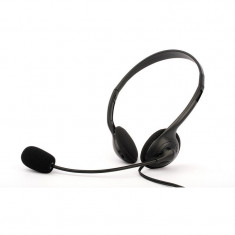 Casti cu microfon LOGIC HEADPHONES S-LC-20 negru foto