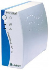 UPS Liebert PowerSure XT 450 USB, 450VA, 270W, Tower, Silver&amp;amp;Blue, 230V, Acumulatori Noi, REFURBISHED foto