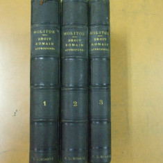 Molitor J. P. Drept roman 3 volume Droit romain Paris 1874 025
