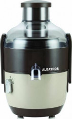 Storcator de fructe si legume Albatros Fresh Plus 600W 0.45L Lame inox Negru fresh-plus foto