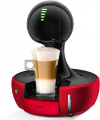 Cafetiera cu capsule Krups KP350531 Nescafe Dolce Gusto Drop, ro?u/negru foto