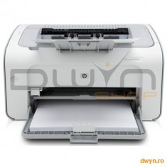 Imprimanta HP LaserJet Pro P1102, A4, 18ppm, 600dpi, 2MB RAM, fpo 8.5 sec, host-based printing drive foto