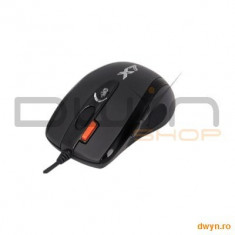 A4TECH X-710MK, 3-Fire Extra High Speed Mini Optical Mouse USB (Black) foto