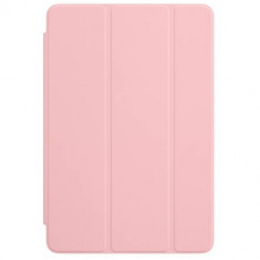 iPad mini 4 - Husa Stand tip &amp;quot;Smart Cover&amp;quot;, Roz- material : Polyurthane (PU)- protejeaza impotriva socurilor si zgarieturilor foto