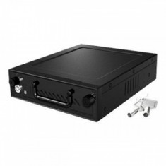 Icy Box Mobile Rack for 3.5&amp;#039;&amp;#039; &amp;amp; 2.5&amp;#039;&amp;#039; SATA/SAS HDD and SSD, Black foto