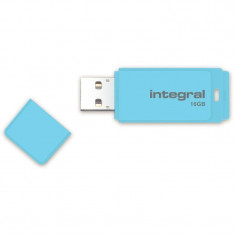 Memorie externa Integral Pastel Blue Sky 16GB, USB 3.0 foto