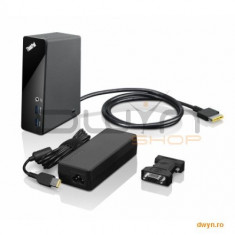 LENOVO Port Replicator ThinkPad OneLink, porturi: 2xUSB3.0/audio Combo - fata si 2xUSB2.0/HDMI/Gigab foto