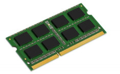Memorie RAM notebook Kingston, SODIMM, DDR3, 4GB, 1333MHz, CL11, 1.5V foto