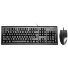 Set tastatura A4-Tech KM-72620D USB, SUA, neagra foto