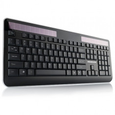 Tastatura MODECOM MC-SK1 WIRELESS PANOU SOLAR CROATIAN LAYOUT foto