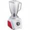 Blender Bosch MMB 21P0R 2 trepte de viteze, 500 W, Pulse, Alb-Rosu