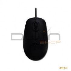 Mouse DELL USB Optical Mouse (Cable, Optical 1000dpi,3 btn,USB), Black foto