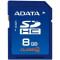 SECURE DIGITAL CARD SDHC 8GB (Class 4) ADATA &quot;ASDH8GCL4-R&quot;