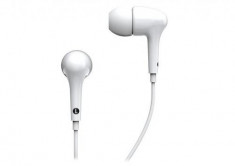 Casti stereo Genius GHP-206, In-ear, 20Hz-20KHz, 16Ohm, 1.2m cable, White, G-31710192101 foto