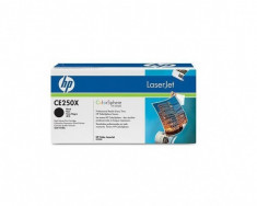 Toner HP Color LaserJet CE250X Black Print Cartridge, CE250 X foto