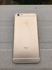 Carcasa iPhone 6S Plus Gold impecabila,COMPLETA - 149 RON foto