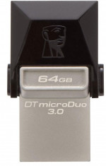 USB 64GB DT mDUO USB 3.0 KS DTDUO3C/64GB foto