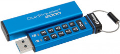 Memorie USB Kingston DataTraveler Keypad (DT2000) 16GB USB3.0 foto