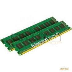 DDR III 8GB, 1333MHz, CL9, Dual Channel Kit 2 module 4GB, SR x8, Kingston ValueRam foto