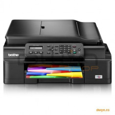 Brother MFCJ200YJ1, Multifunctional inkjet A4 (print/copy/scan/fax), viteza printare: 11 imp mono foto